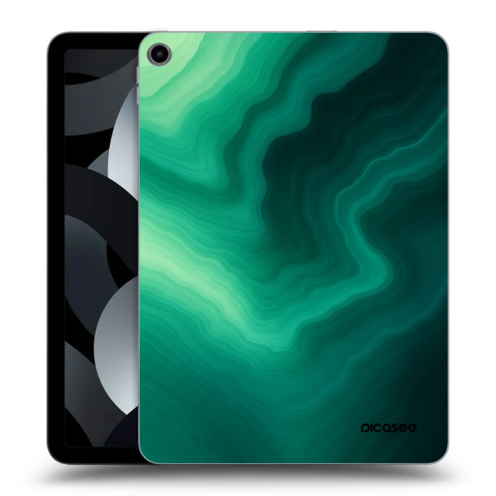 Picasee husă transparentă din silicon pentru Apple iPad Pro 11" 2019 (1.gen.) - Malachite