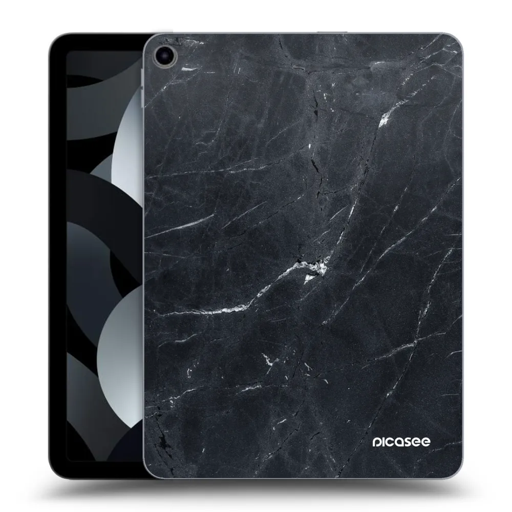 Picasee husă transparentă din silicon pentru Apple iPad Pro 11" 2019 (1.gen.) - Black marble