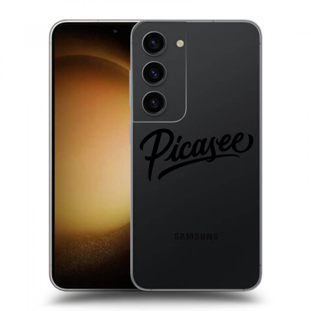 Picasee husă transparentă din silicon pentru Samsung Galaxy S23 5G - Picasee - black