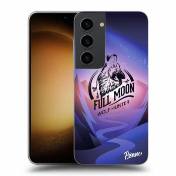 Picasee husă neagră din silicon pentru Samsung Galaxy S23 5G - Wolf