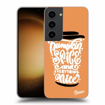 Husă pentru Samsung Galaxy S23 5G - Pumpkin coffee