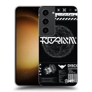 Picasee husă neagră din silicon pentru Samsung Galaxy S23 5G - BLACK DISCO