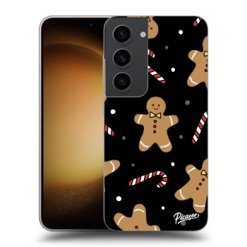 Picasee husă neagră din silicon pentru Samsung Galaxy S23 5G - Gingerbread