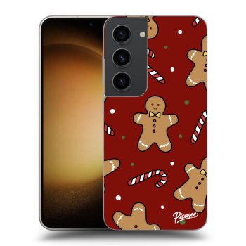 Picasee husă neagră din silicon pentru Samsung Galaxy S23 5G - Gingerbread 2