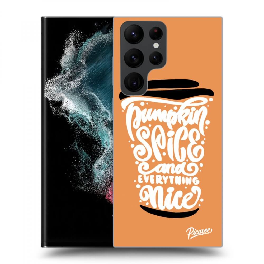 Picasee ULTIMATE CASE pentru Samsung Galaxy S23 Ultra 5G - Pumpkin coffee