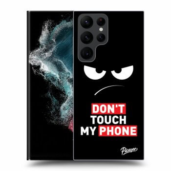 Husă pentru Samsung Galaxy S23 Ultra 5G - Angry Eyes - Transparent