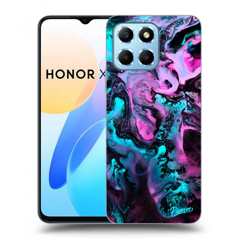 Picasee husă transparentă din silicon pentru Honor X8 5G - Lean