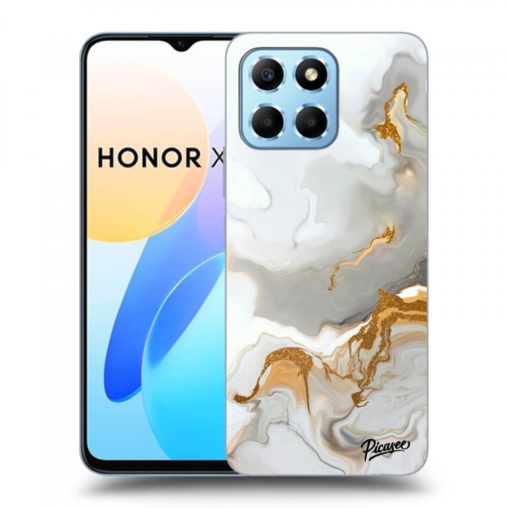 Picasee husă transparentă din silicon pentru Honor X8 5G - Her