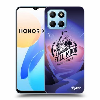 Picasee husă transparentă din silicon pentru Honor X8 5G - Wolf