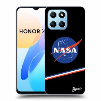 Picasee husă neagră din silicon pentru Honor X8 5G - NASA Original