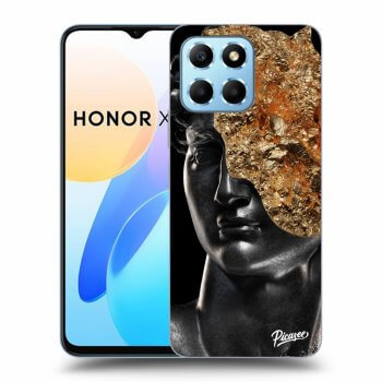Picasee husă neagră din silicon pentru Honor X8 5G - Holigger