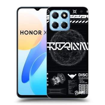 Picasee husă neagră din silicon pentru Honor X8 5G - BLACK DISCO