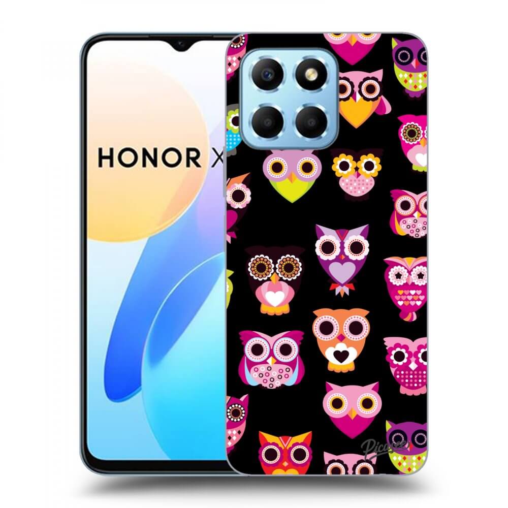 Picasee ULTIMATE CASE pentru Honor X8 5G - Owls