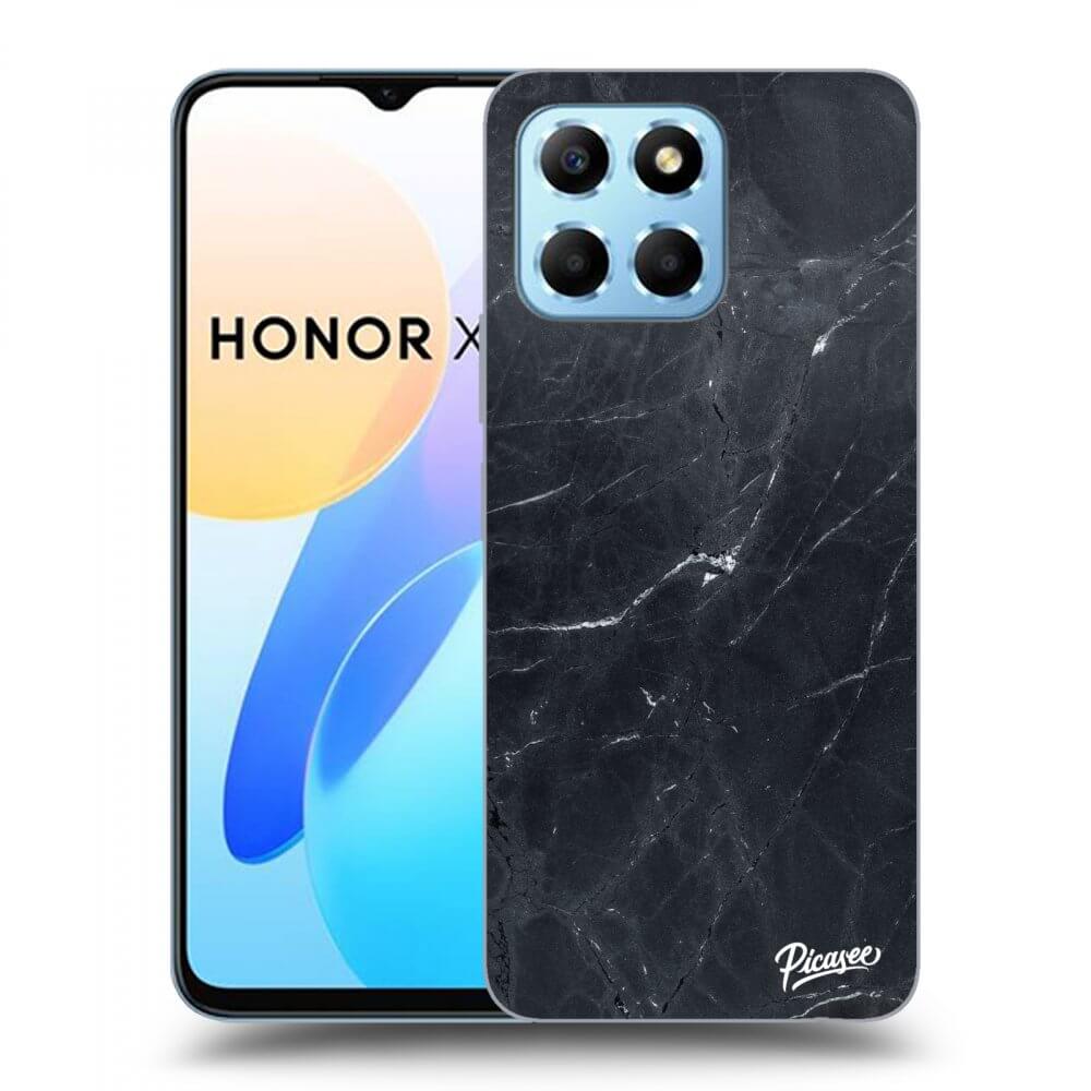 Picasee ULTIMATE CASE pentru Honor X8 5G - Black marble