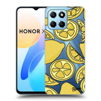 Picasee husă transparentă din silicon pentru Honor X6 - Lemon