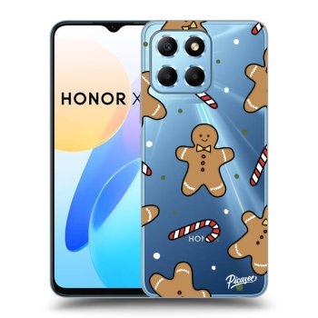 Picasee husă transparentă din silicon pentru Honor X6 - Gingerbread