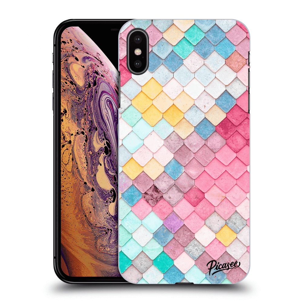 Picasee ULTIMATE CASE pentru Apple iPhone XS Max - Colorful roof