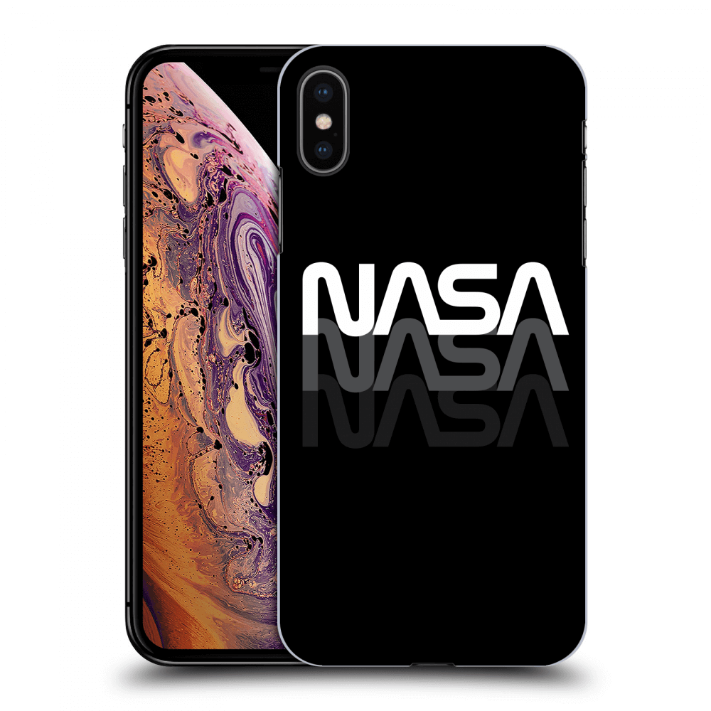 Picasee ULTIMATE CASE pentru Apple iPhone XS Max - NASA Triple