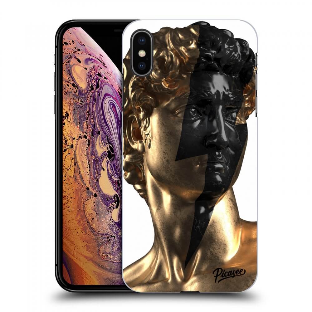Picasee ULTIMATE CASE pentru Apple iPhone XS Max - Wildfire - Gold
