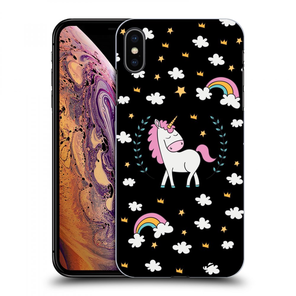 Picasee ULTIMATE CASE pentru Apple iPhone XS Max - Unicorn star heaven