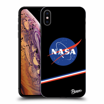 Picasee husă transparentă din silicon pentru Apple iPhone XS Max - NASA Original