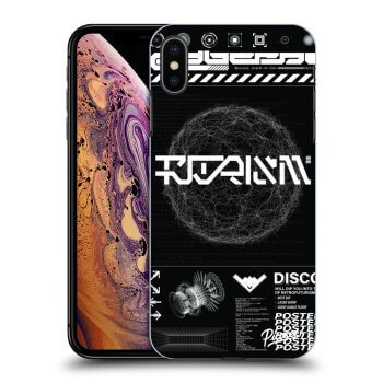 Husă pentru Apple iPhone XS Max - BLACK DISCO