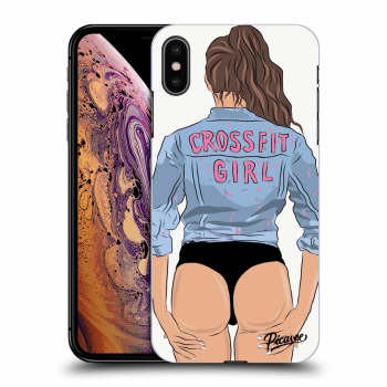 Picasee ULTIMATE CASE pentru Apple iPhone XS Max - Crossfit girl - nickynellow