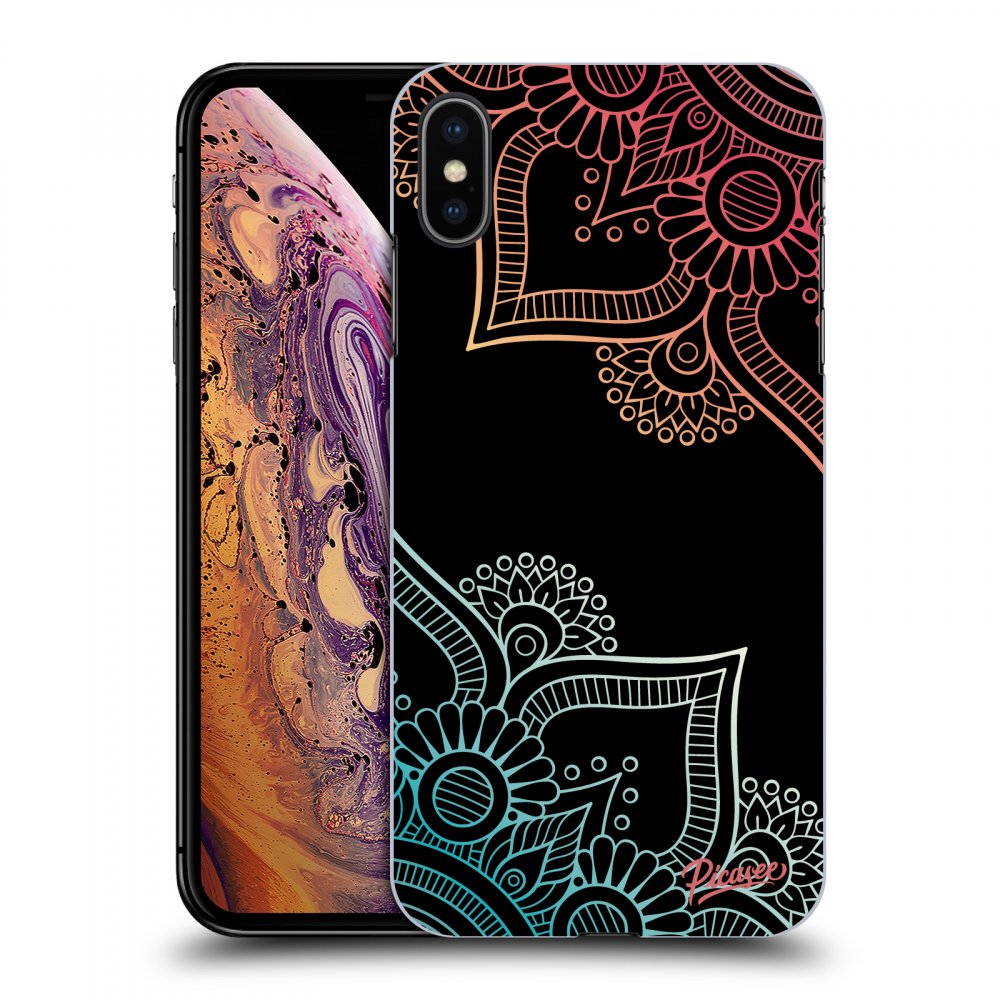 Picasee ULTIMATE CASE pentru Apple iPhone XS Max - Flowers pattern