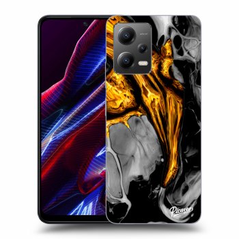 Picasee ULTIMATE CASE pentru Xiaomi Poco X5 - Black Gold