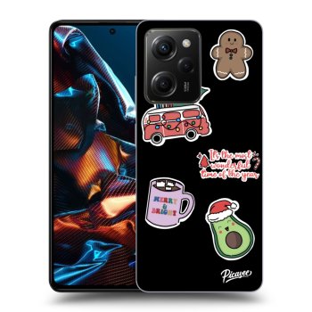 Husă pentru Xiaomi Poco X5 Pro - Christmas Stickers