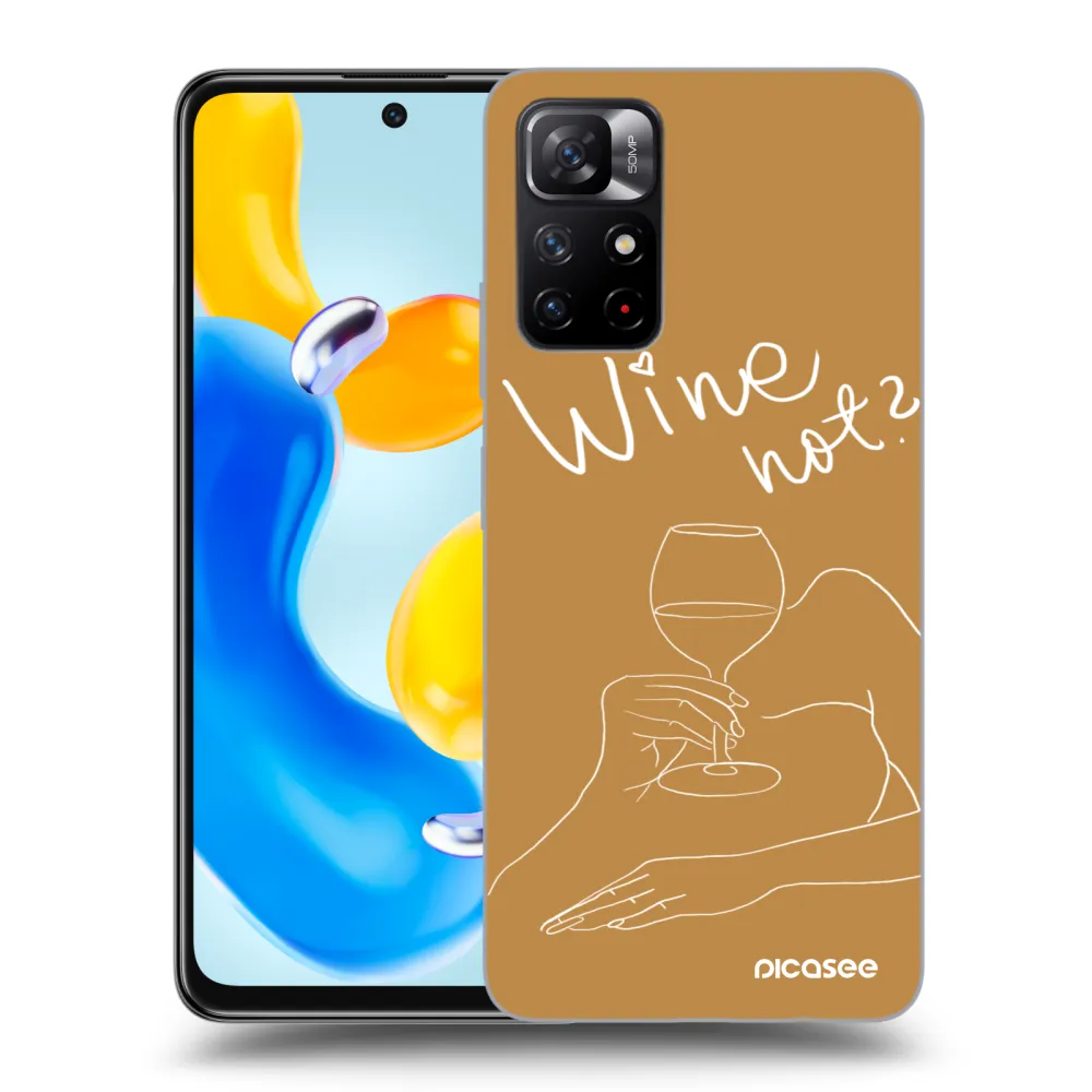 Picasee ULTIMATE CASE pentru Xiaomi Redmi Note 11S 5G - Wine not