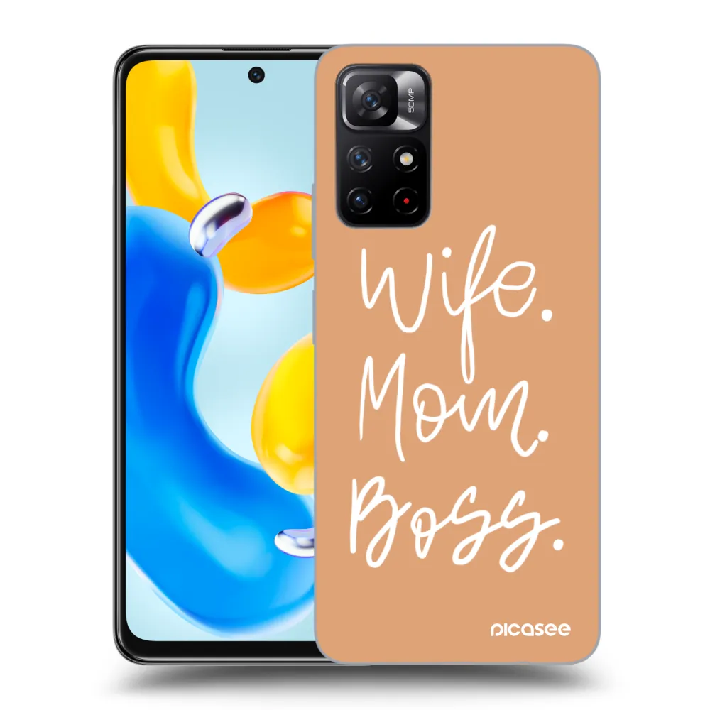Picasee ULTIMATE CASE pentru Xiaomi Redmi Note 11S 5G - Boss Mama