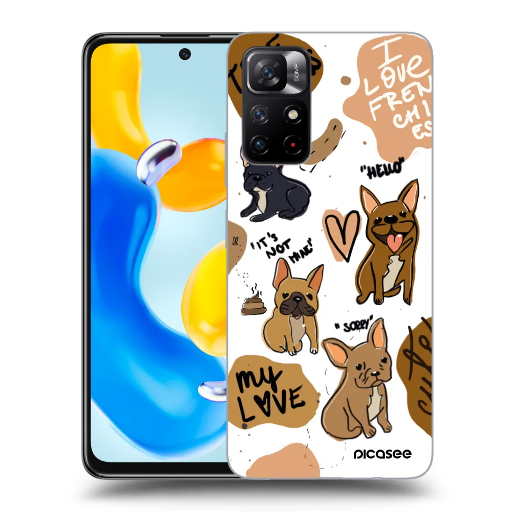 Picasee ULTIMATE CASE pentru Xiaomi Redmi Note 11S 5G - Frenchies