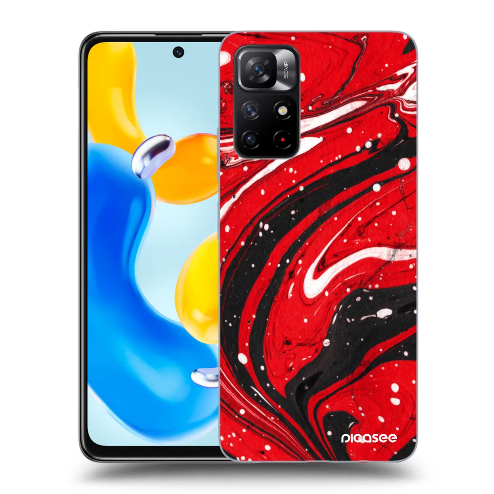 Picasee ULTIMATE CASE pentru Xiaomi Redmi Note 11S 5G - Red black