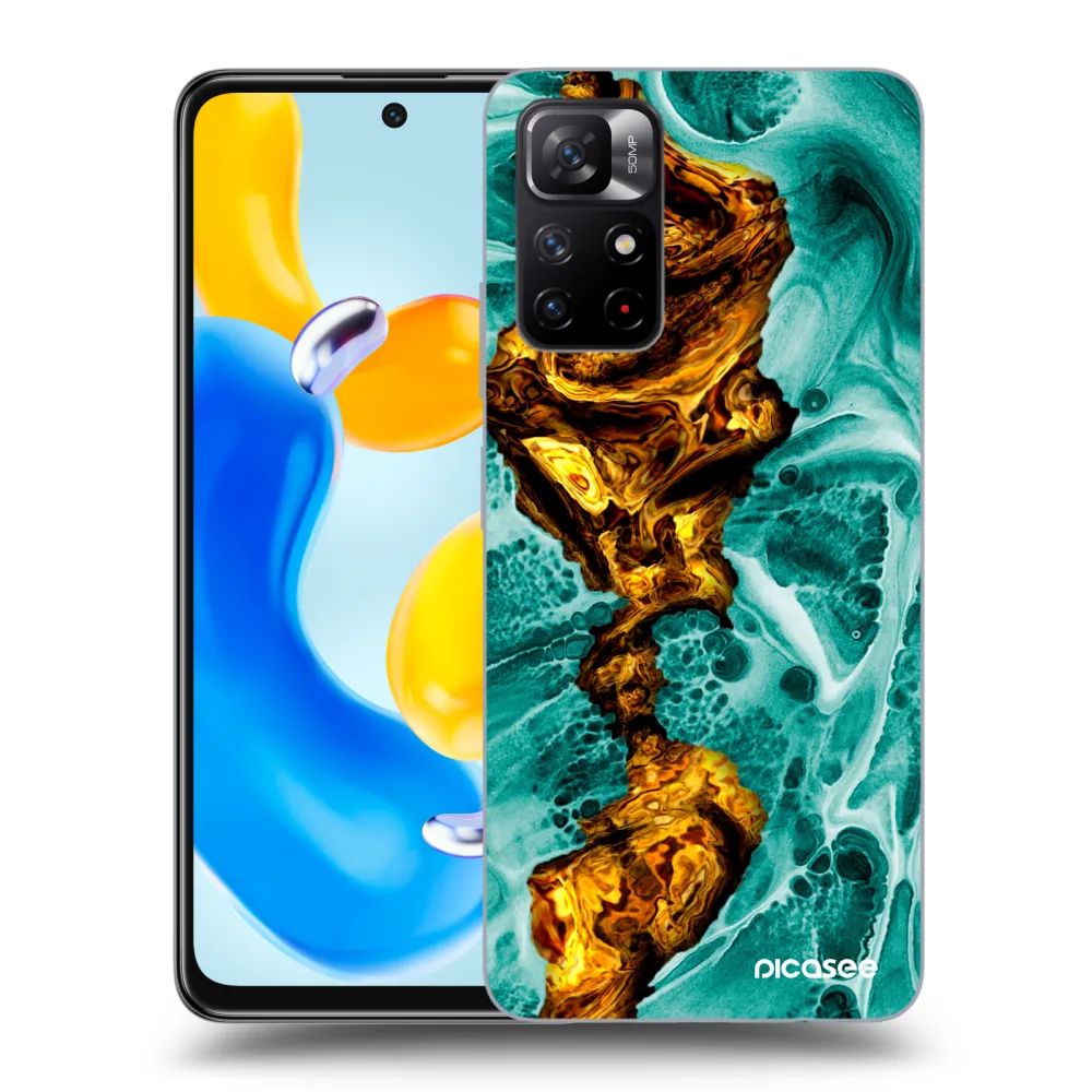 Picasee ULTIMATE CASE pentru Xiaomi Redmi Note 11S 5G - Goldsky