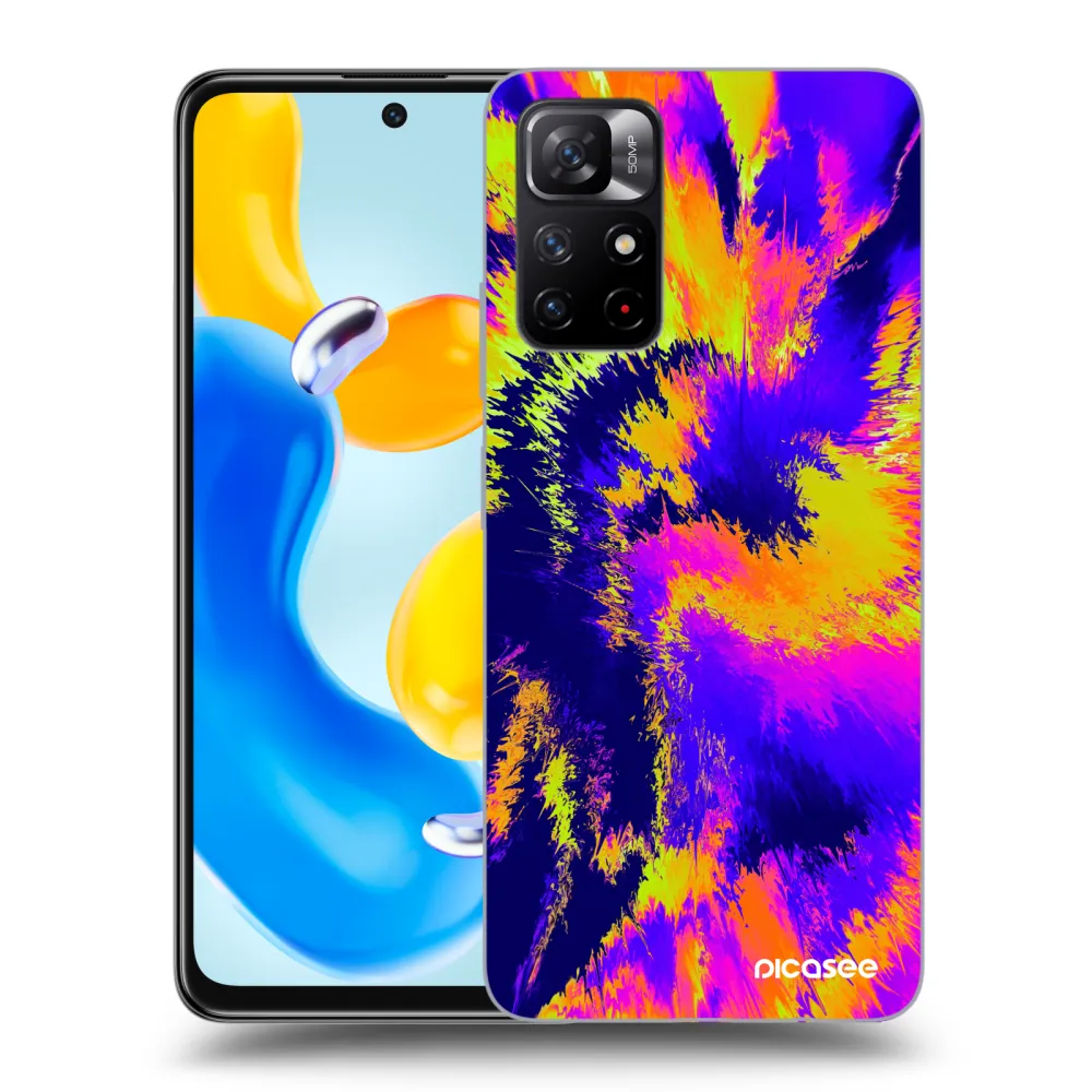Picasee ULTIMATE CASE pentru Xiaomi Redmi Note 11S 5G - Burn