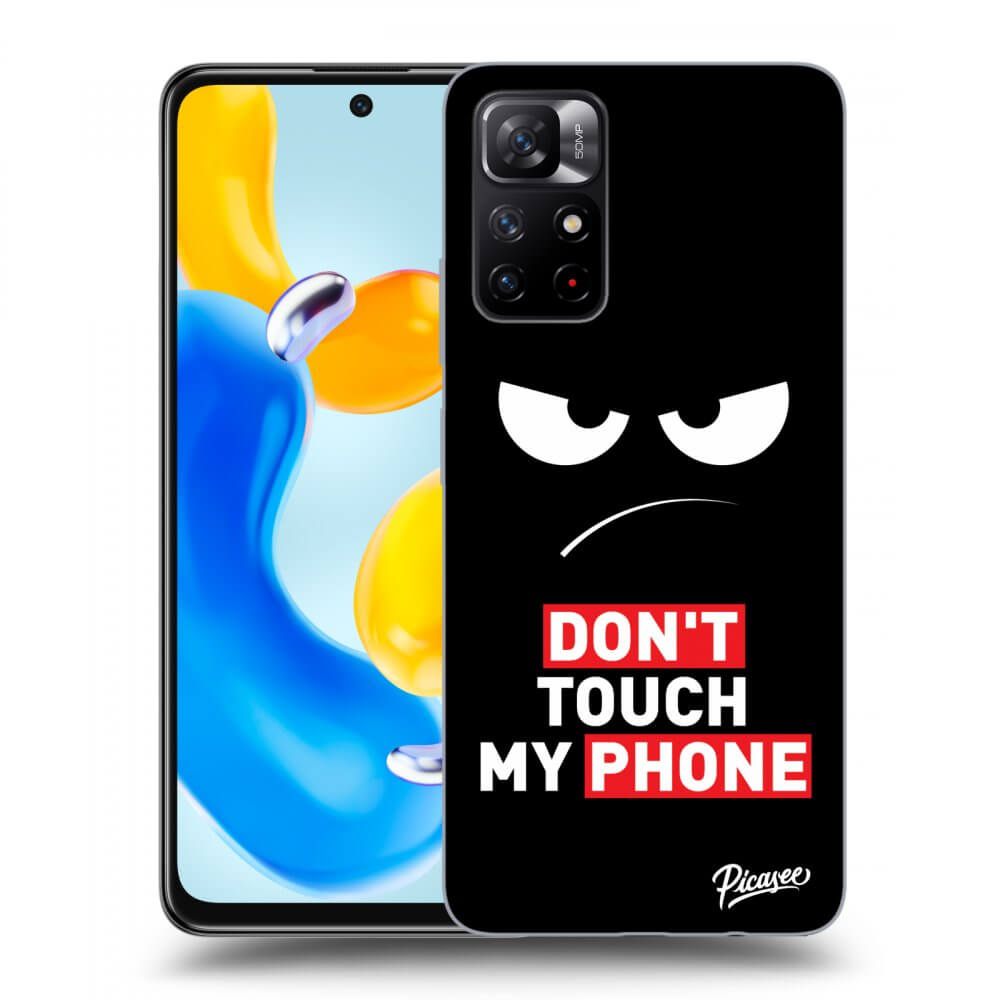 Picasee ULTIMATE CASE pentru Xiaomi Redmi Note 11S 5G - Angry Eyes - Transparent