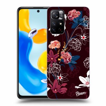 Picasee husă neagră din silicon pentru Xiaomi Redmi Note 11S 5G - Dark Meadow