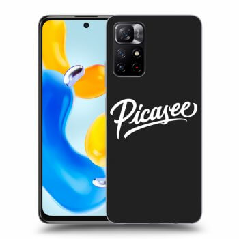 Picasee husă neagră din silicon pentru Xiaomi Redmi Note 11S 5G - Picasee - old logo - white
