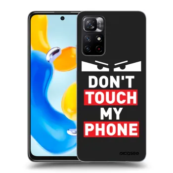 Picasee husă neagră din silicon pentru Xiaomi Redmi Note 11S 5G - Shadow Eye - Transparent