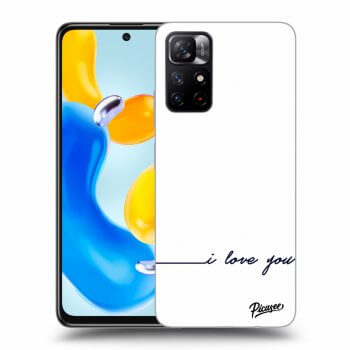 Husă pentru Xiaomi Redmi Note 11S 5G - I love you