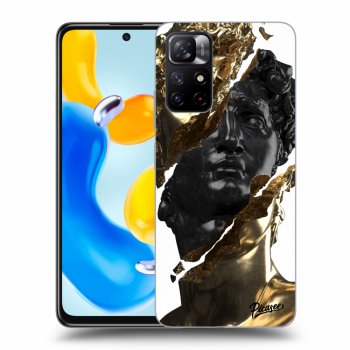 Husă pentru Xiaomi Redmi Note 11S 5G - Gold - Black