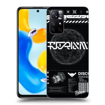 Picasee husă transparentă din silicon pentru Xiaomi Redmi Note 11S 5G - BLACK DISCO