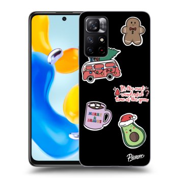 Husă pentru Xiaomi Redmi Note 11S 5G - Christmas Stickers