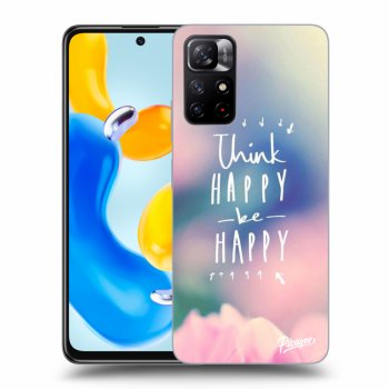 Picasee husă transparentă din silicon pentru Xiaomi Redmi Note 11S 5G - Think happy be happy