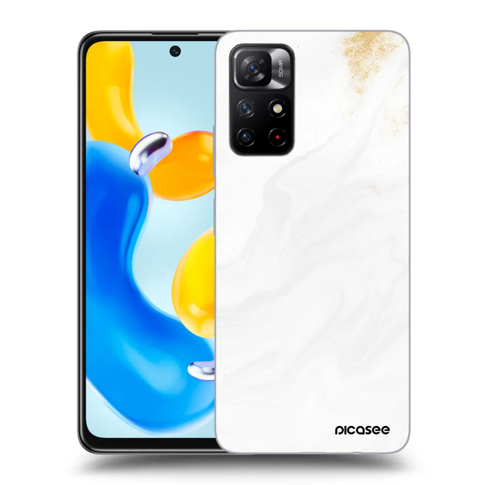 Picasee ULTIMATE CASE pentru Xiaomi Redmi Note 11S 5G - White