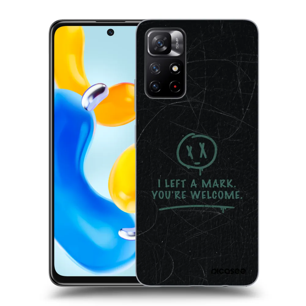 Picasee ULTIMATE CASE pentru Xiaomi Redmi Note 11S 5G - LEFT A MARK