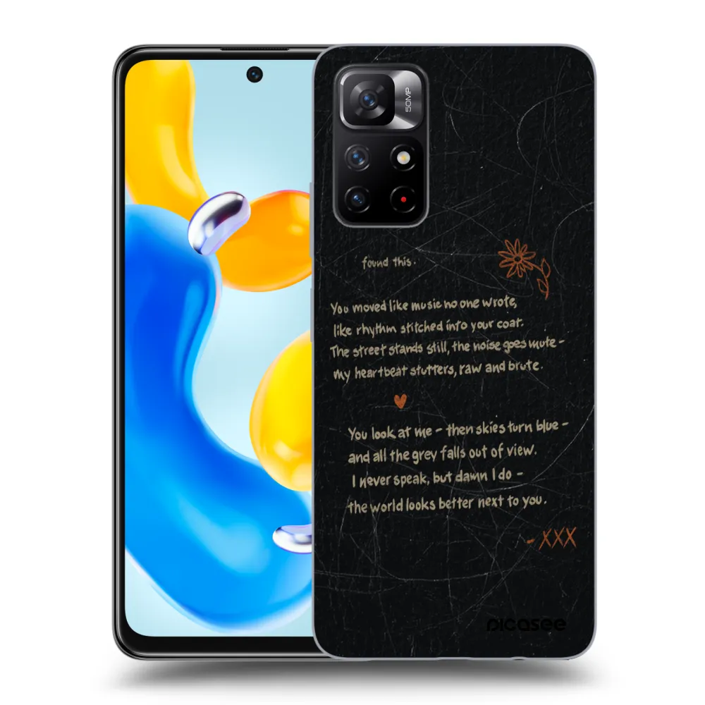 Picasee ULTIMATE CASE pentru Xiaomi Redmi Note 11S 5G - POET