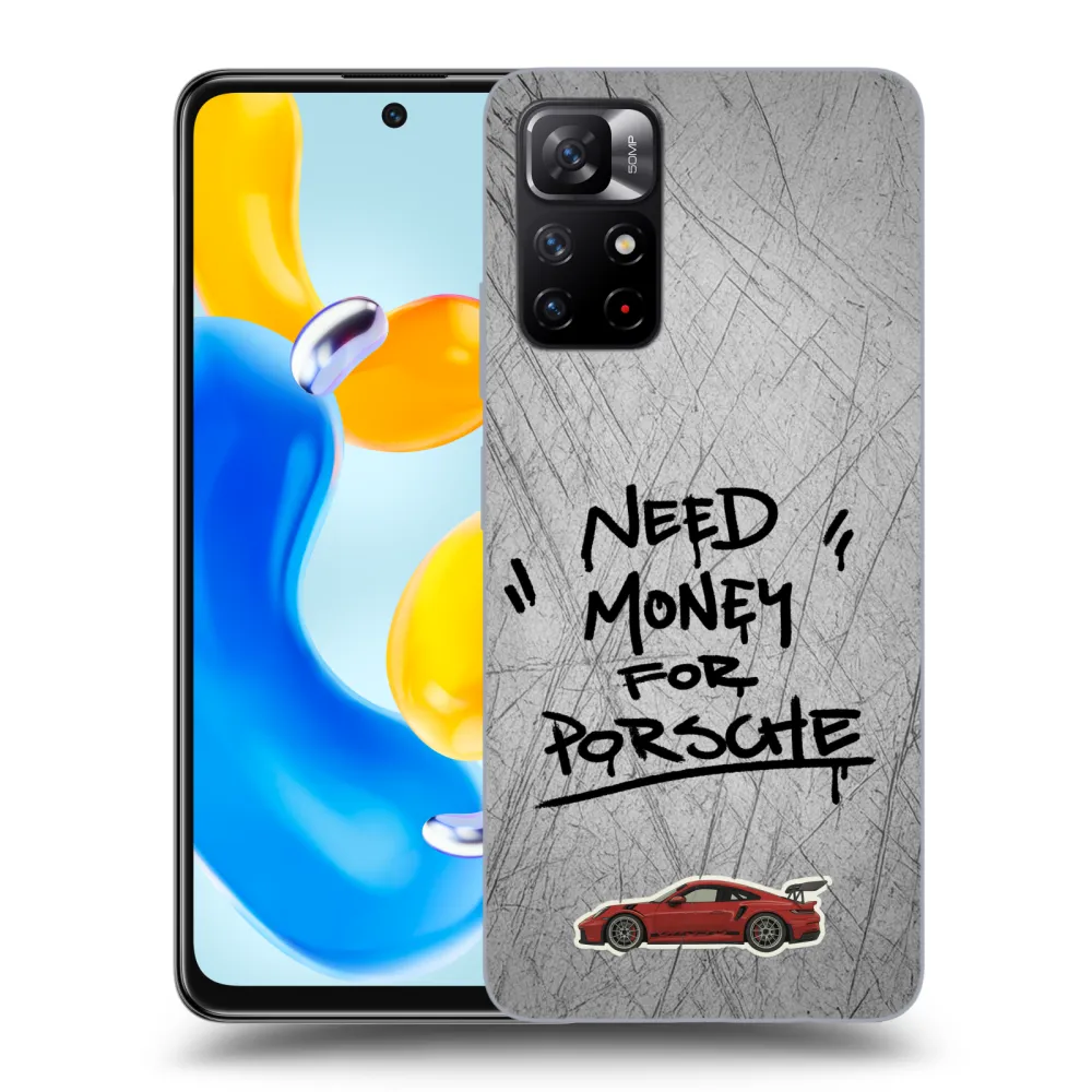 Picasee ULTIMATE CASE pentru Xiaomi Redmi Note 11S 5G - Grey Drift