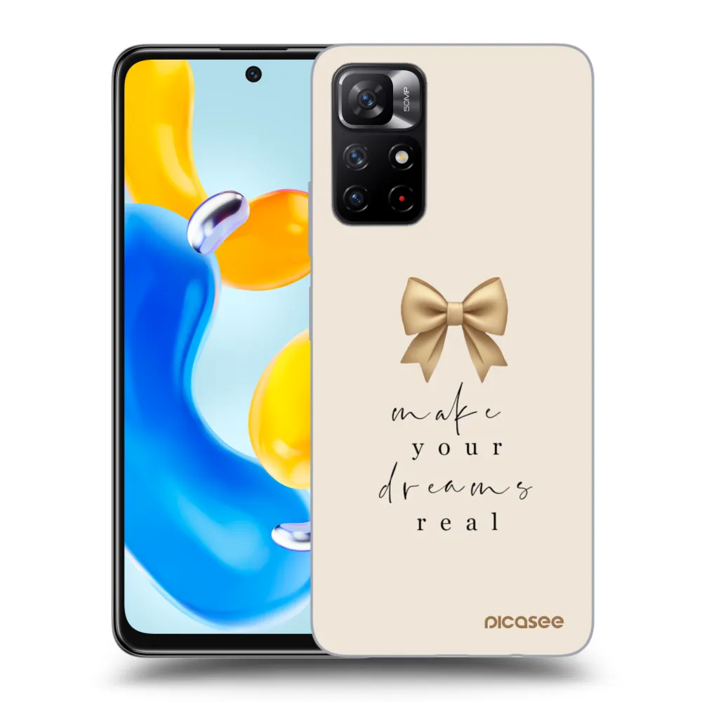 Picasee ULTIMATE CASE pentru Xiaomi Redmi Note 11S 5G - Golden Dream